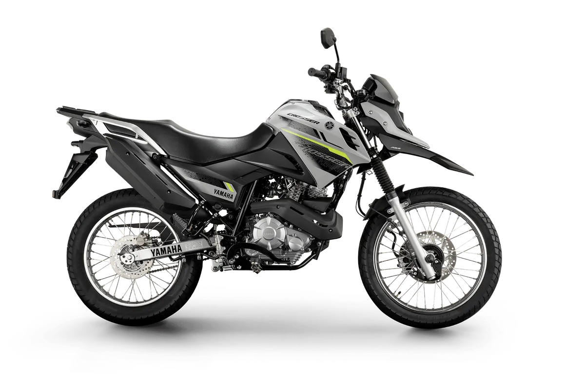 Crosser 150 Z ABS Connected na cor Pure Grey (Cinza sólido)