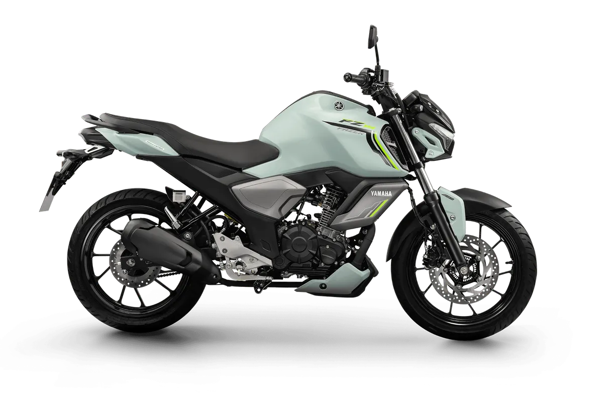 Fazer FZ15 ABS Connected na cor Hyper Green (Verde Fosco)