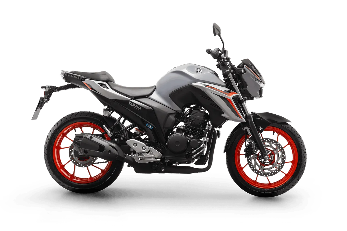Fazer FZ25 Connected na cor TITANIUM GREY (Cinza Sólido)