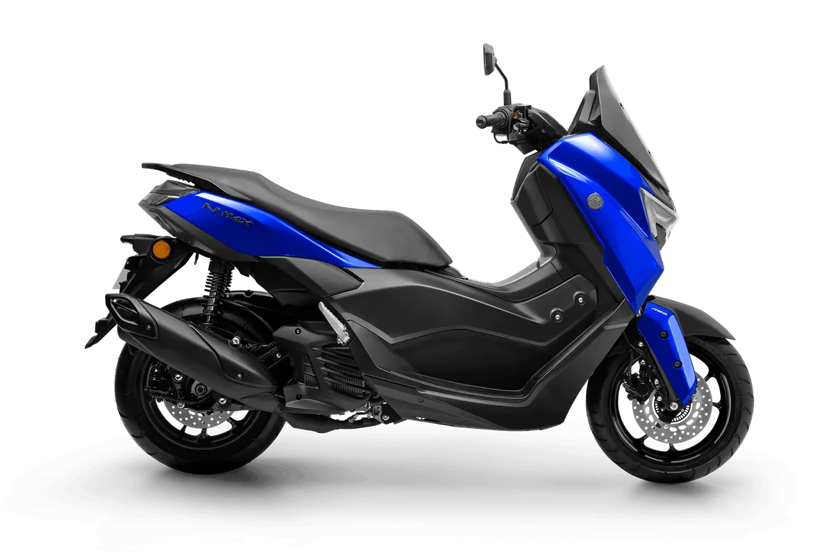 NMax ABS Connected na cor Racing Blue (Azul Metálico)