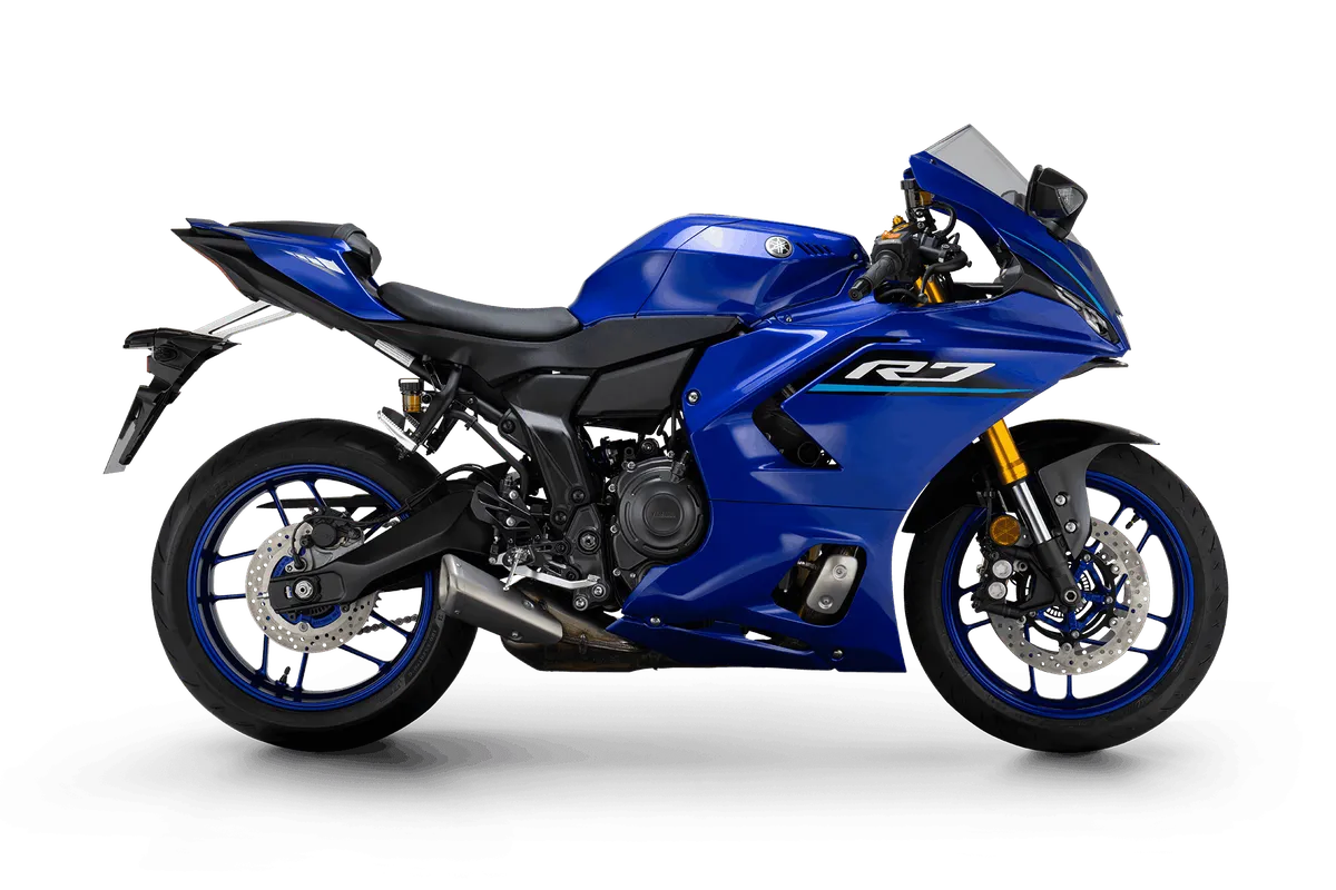 R7 na cor Racing Blue (Azul Metálico)