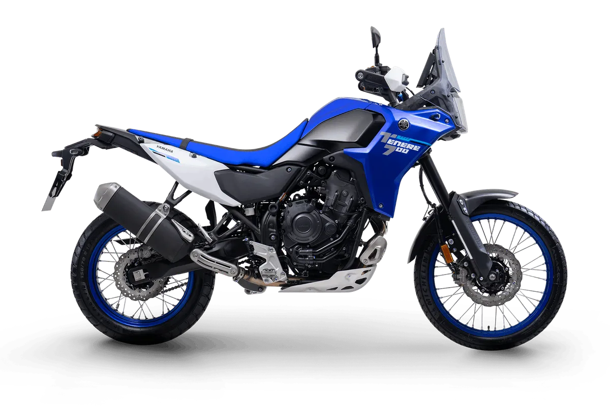 Ténéré 700 na cor Racing Blue (Azul Metálico)